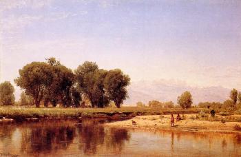 托馬斯 沃辛頓 惠特裡奇 Indian Emcampment on the Platte River